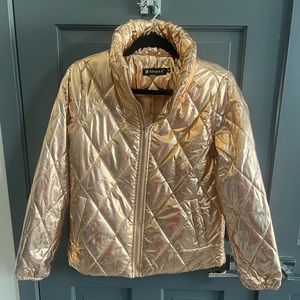 Gold metallic jacket